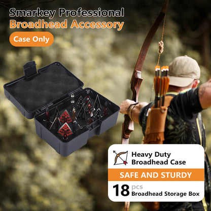 Smarkey Archery Broadhead 18pcs Package Box Arrowheads Gifts for Men Dad Husband Fathers Day, Boyfriend Boys, Fun Gadget Mens Gifts Ideas