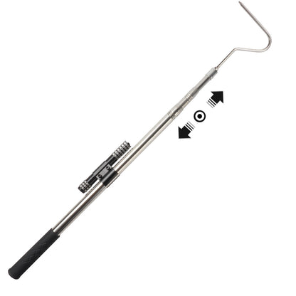 Snake Hook Catcher Tool Kit features a 59-inch tongs grabber hook stick designed for safely handling various snakes, including rattlesnakes, pythons, copperheads, and other reptiles during removal.